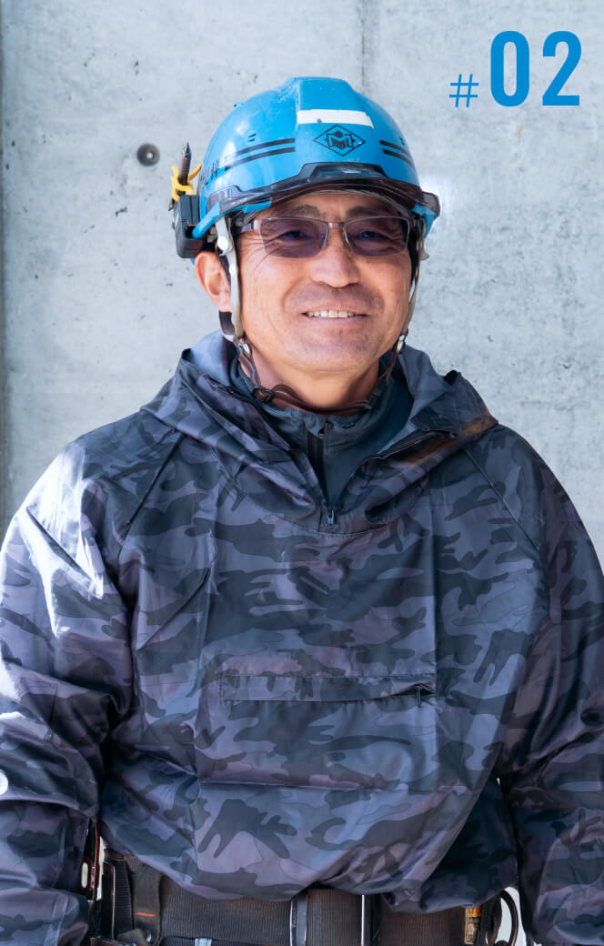 松葉型枠社員インタビューK.Kさん