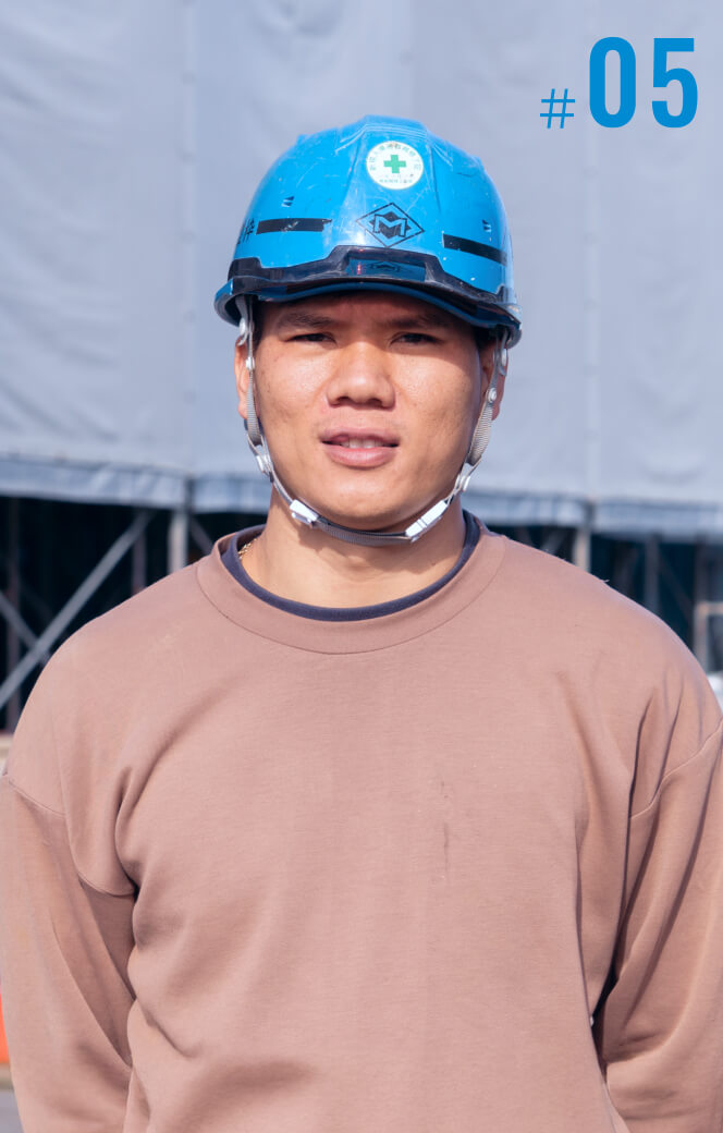 松葉型枠社員インタビューF.Bさん